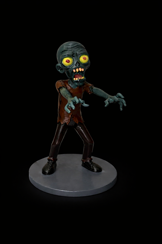 Paint-Your-Own Zombie – DIY Blank 3D Printed Figure
