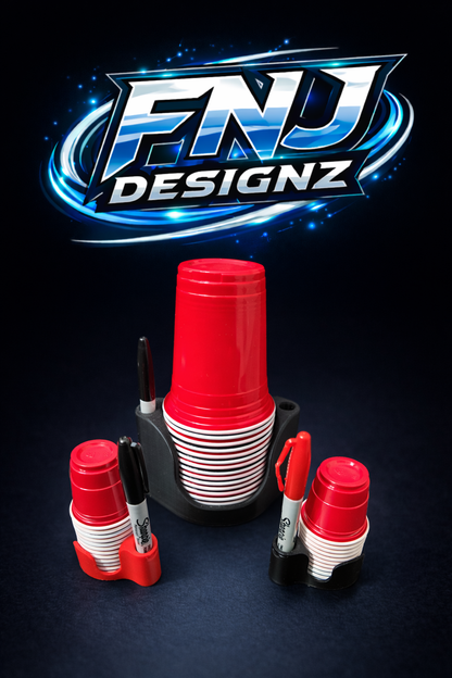 Solo Cup Holder with 2 mini solo holders